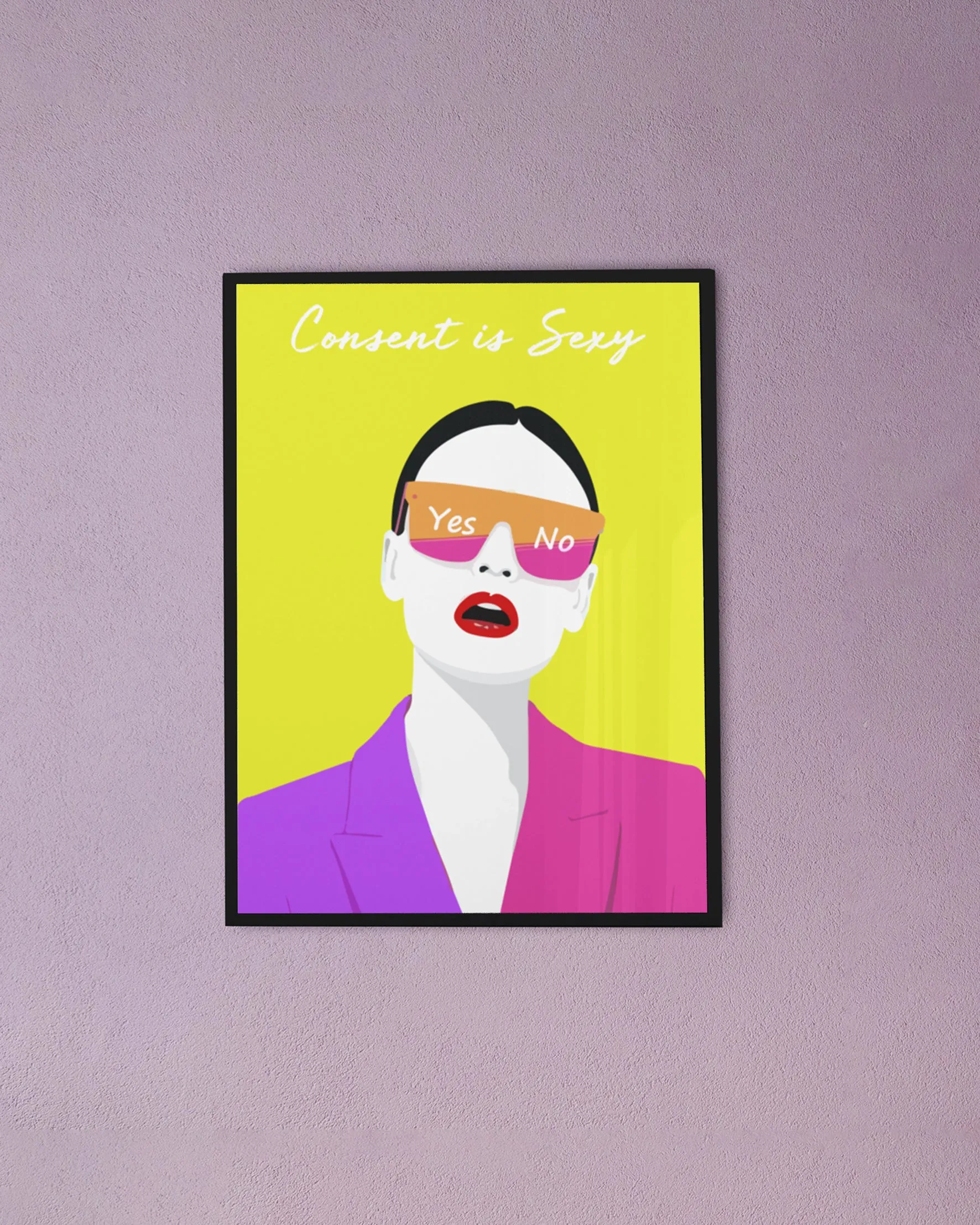 Consent is sexy posters