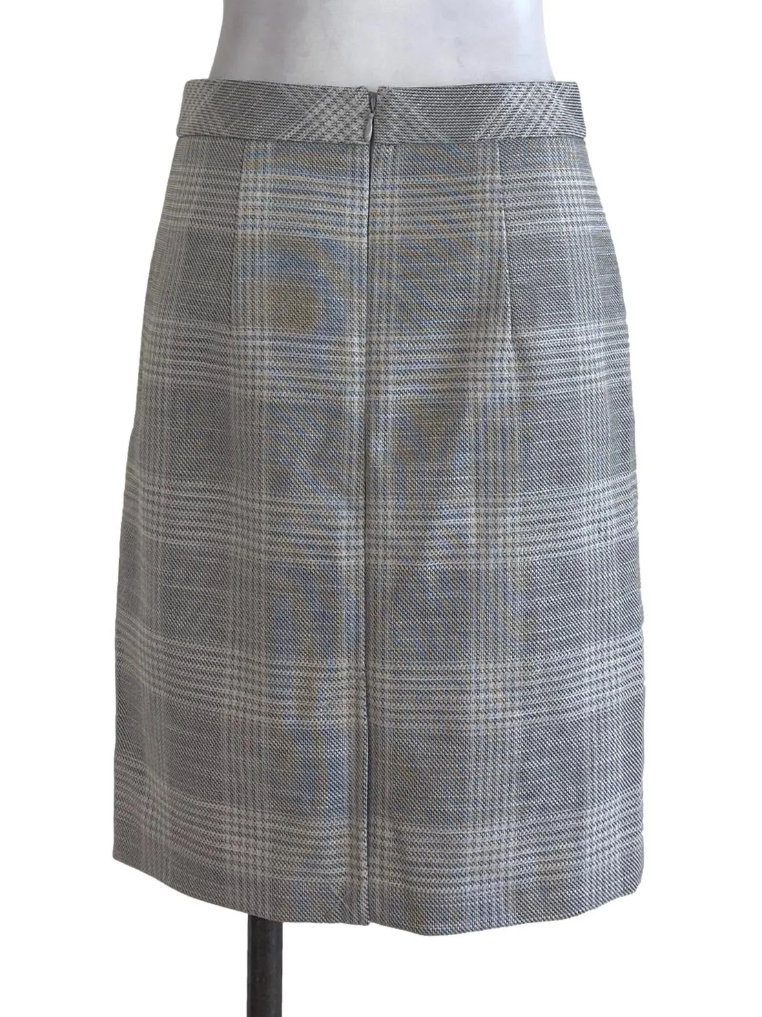 Grey Madras Skirts