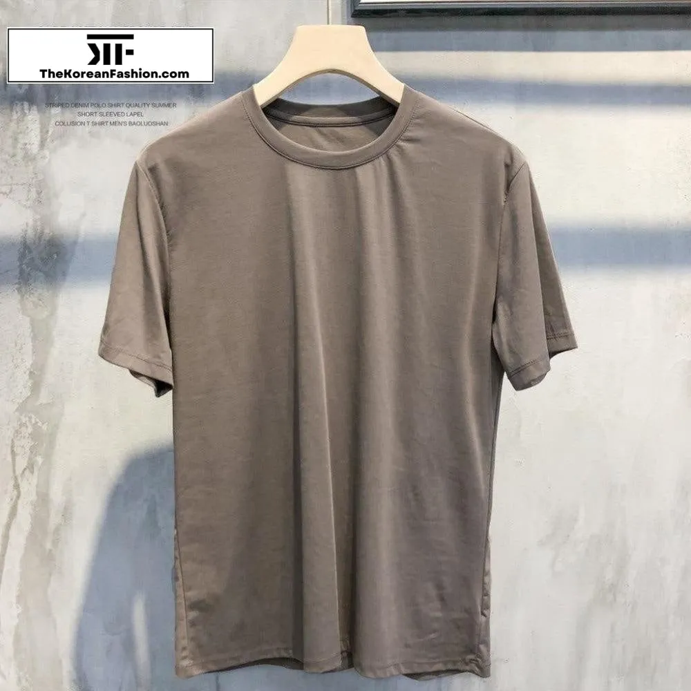 Round Neck Basic T-Shirt
