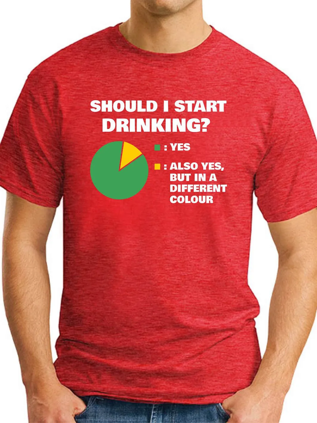 Should I Start Drinking Men's T-shirt