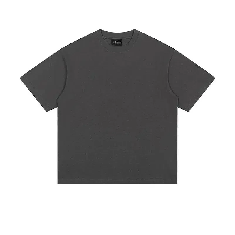 Solid Color Basic Short Sleeve T-shirt